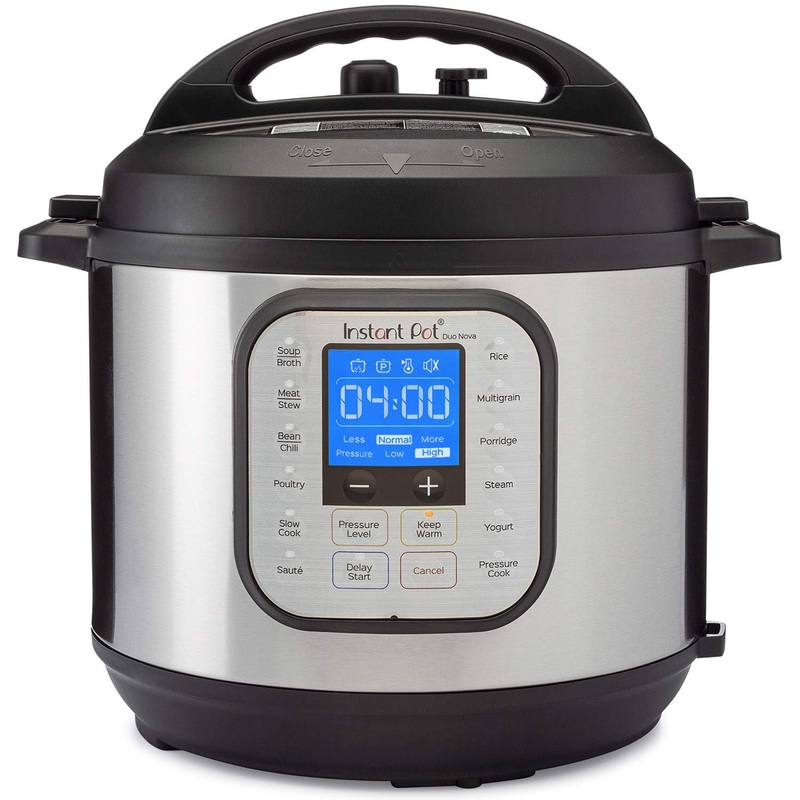 Instant Pot Duo Nova 6 quart 7-in-1 Programmable Pressure Cooker, Refurbished