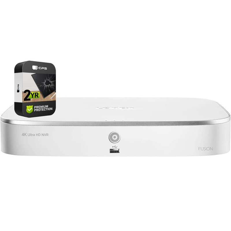 Lorex Fusion 4K 16 Camera Capable Network Video Recorder with 2 Year Warranty