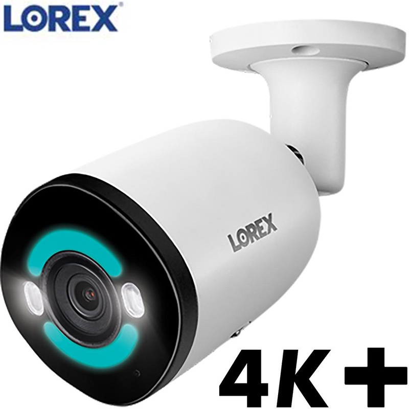Lorex H30 4K+ 12MP IP Wired Bullet Security Camera with Lighting Refurbished