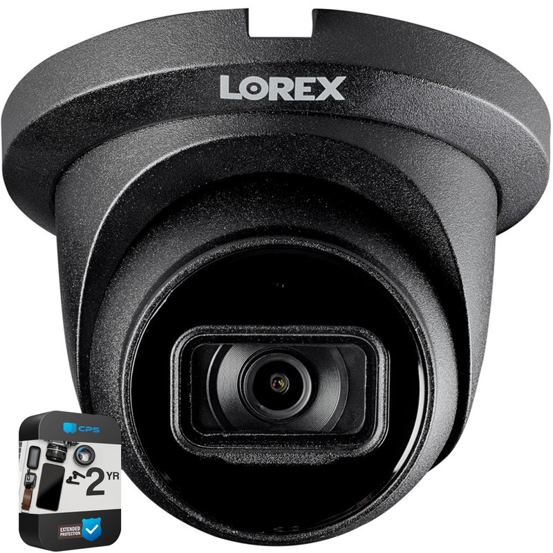 Lorex IP Wired Dome Security Camera w/Audio & Motion Detection + 2 Year Warranty