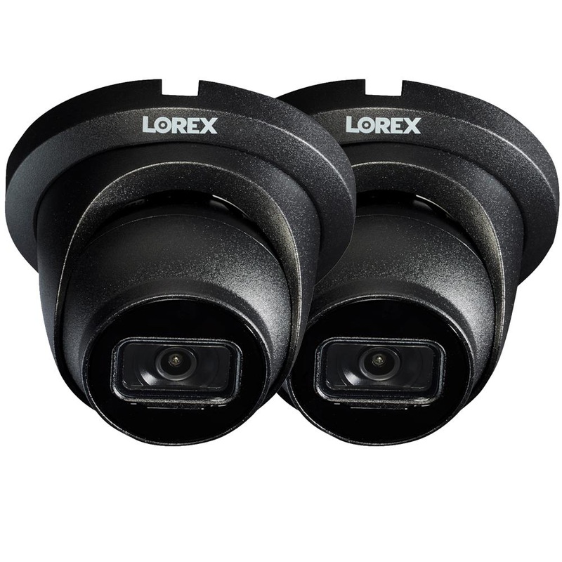 Lorex IP Wired Dome Security Camera with  Audio and Motion Detection (2-Pack)