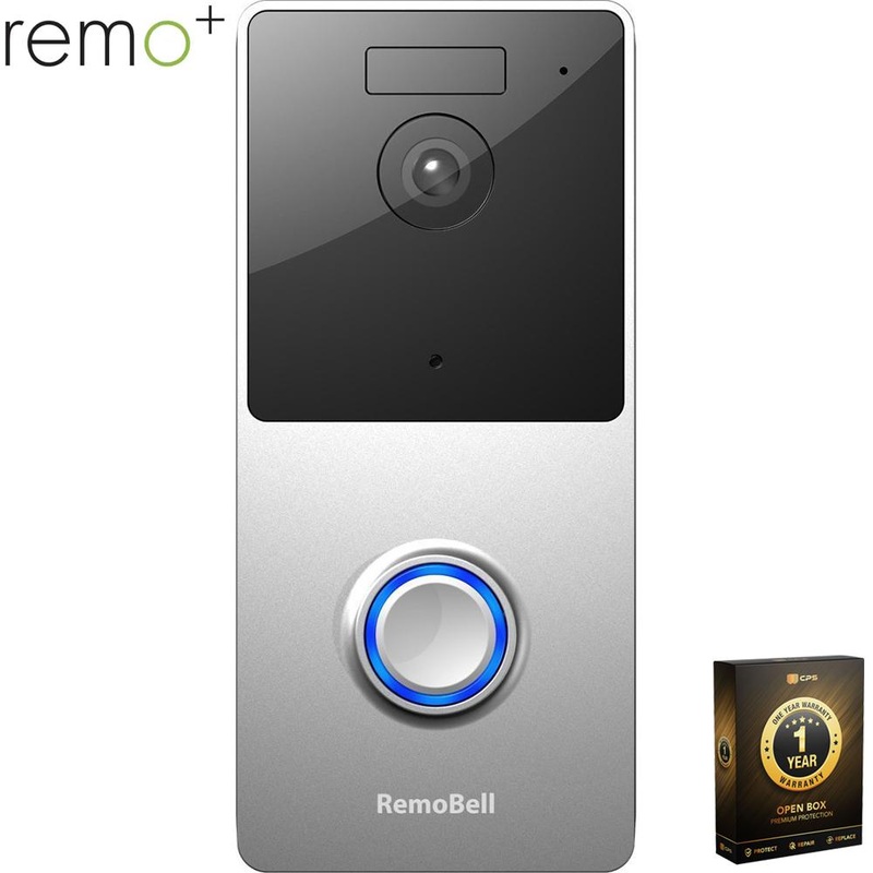 Olive & Dove RemoBell WiFi Video Doorbell (Night Vision; 2-Way Audio) Open Box +1 Yr Warranty