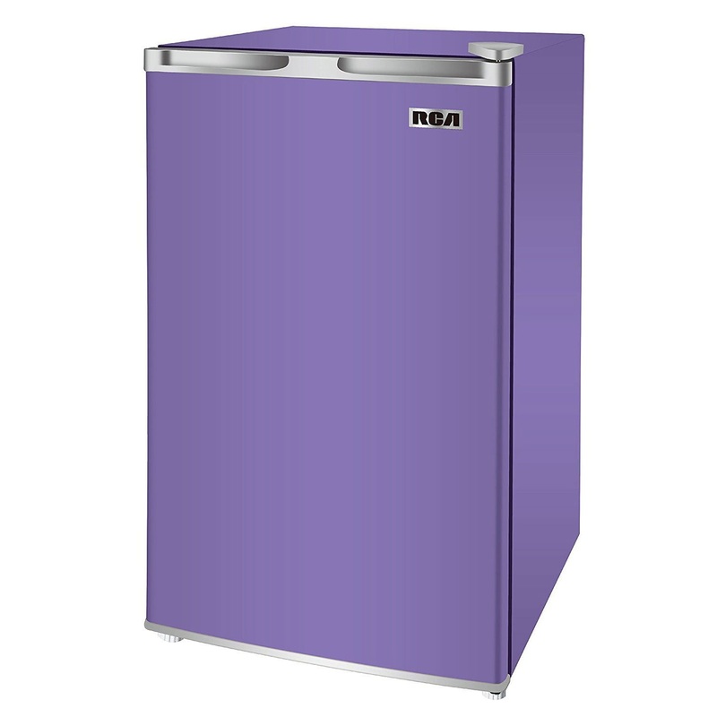RCA RFR321-FR320/8 IGLOO Mini Refrigerator, 3.2 Cu Ft Fridge, Purple