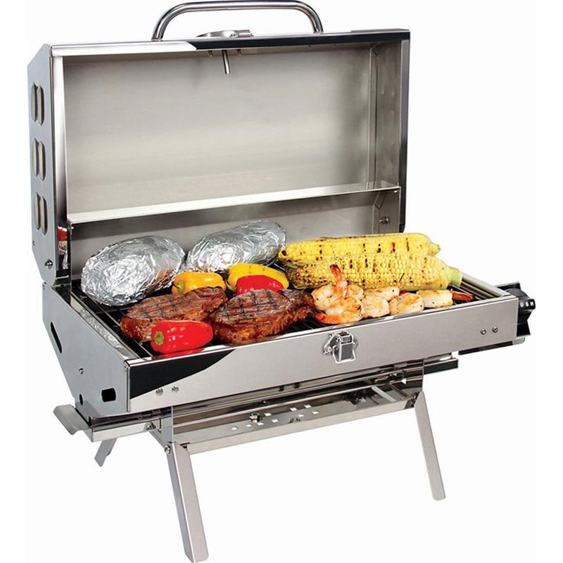 Camco Olympian 5500 Stainless Steel RV Grill - Open Box