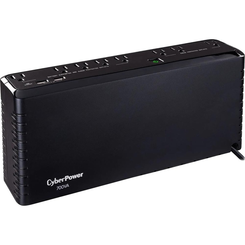 CyberPower Standby Battery Backup Uninterruptible Power Supply System - SL700U