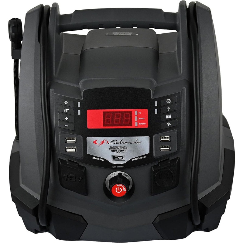Schumacher  SJ1289 Jump Starter and Portable USB/DC Power Station - 1200A