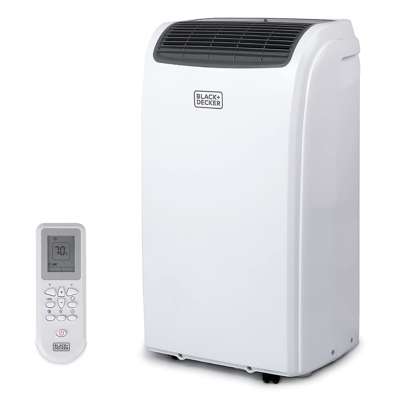Black & Decker 12,000 BTU Portable Air Conditioner and Heater up to 550 Sq. Ft., White