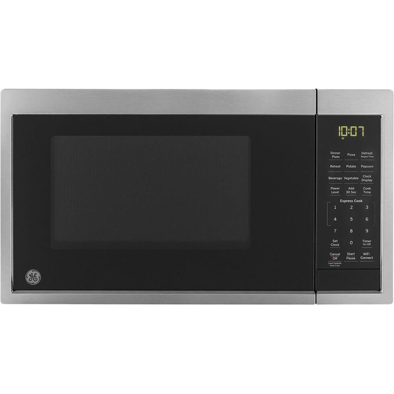GE 0.9 Cu. Ft. Smart Countertop Microwave Oven - JES1097SMSS - Open Box