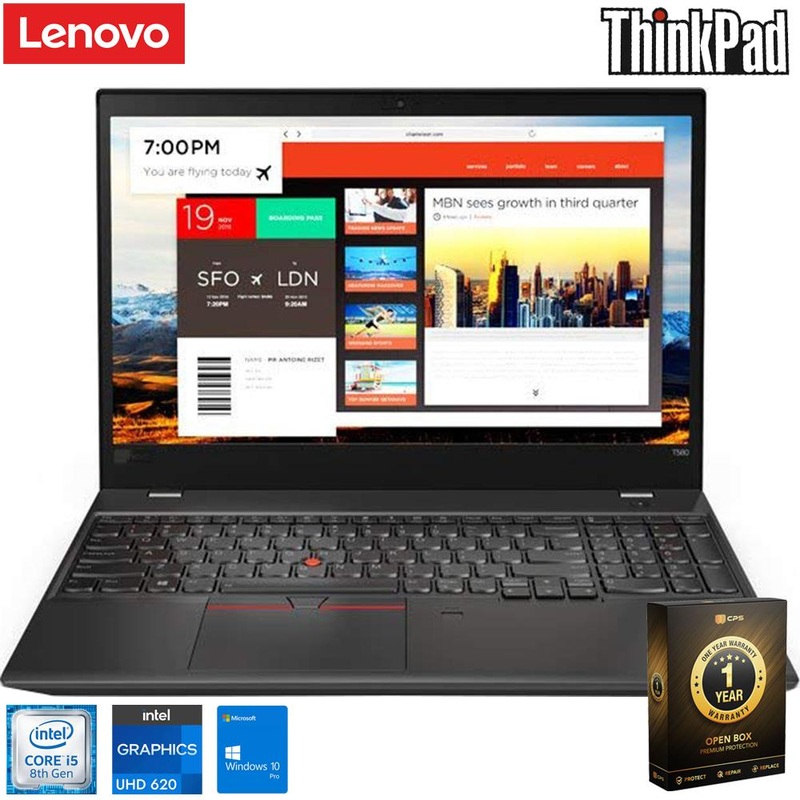 Lenovo TS T580 i5 8GB 500GB Laptop OPEN BOX + 1 Year Warranty Pack