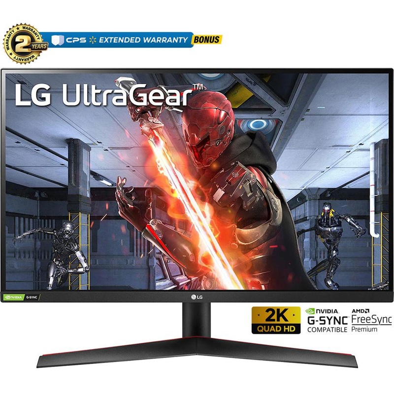 LG 27" UltraGear QHD IPS 144Hz 16:9 G-SYNC HDR Monitor w/ 2 Year Extended Warranty