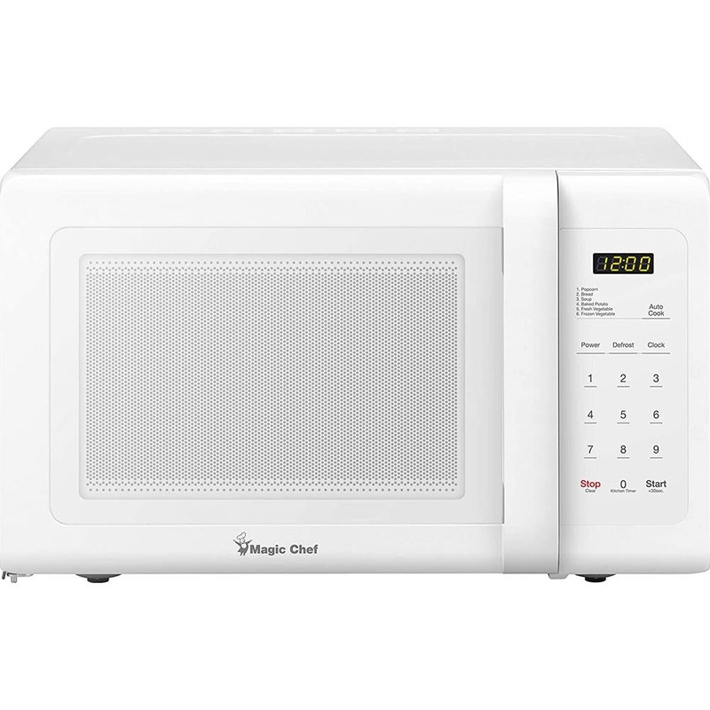 Magic Chef .9cf  Microwave Oven Wht - Open Box