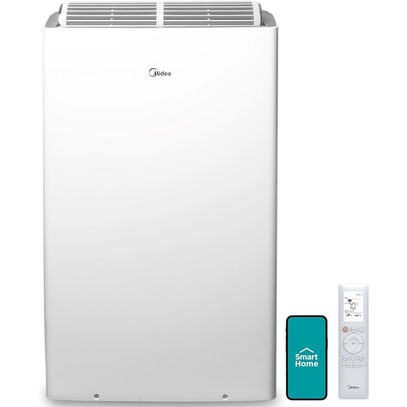 Midea Duo 14,000 BTU Quiet Portable Air Conditioner, with Heat (Refurbished)