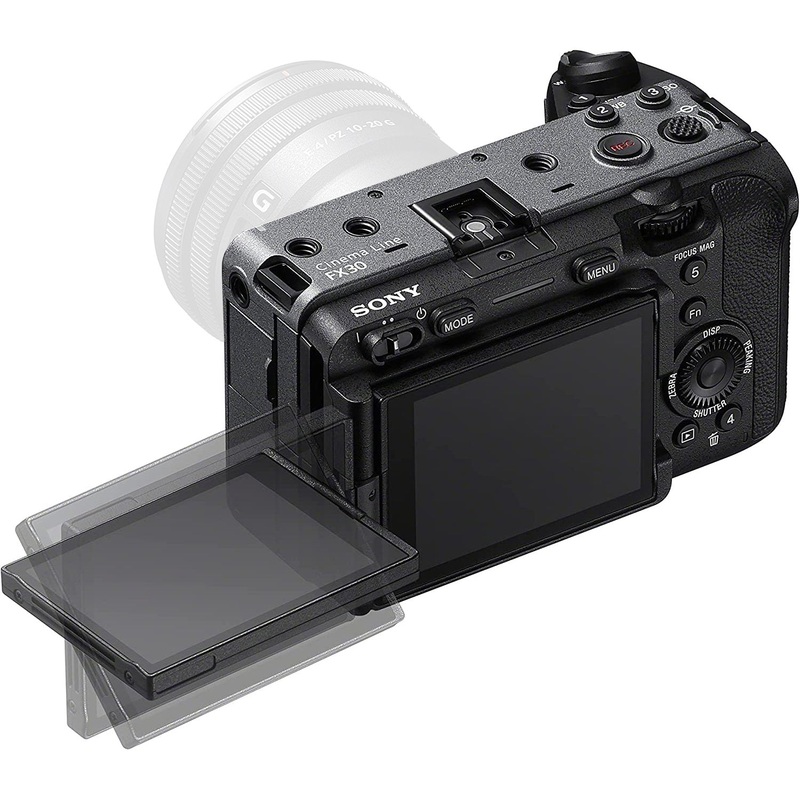 Sony Cinema Line FX30 Super 35 Interchangeable Lens Camera Body ILME-FX30B
