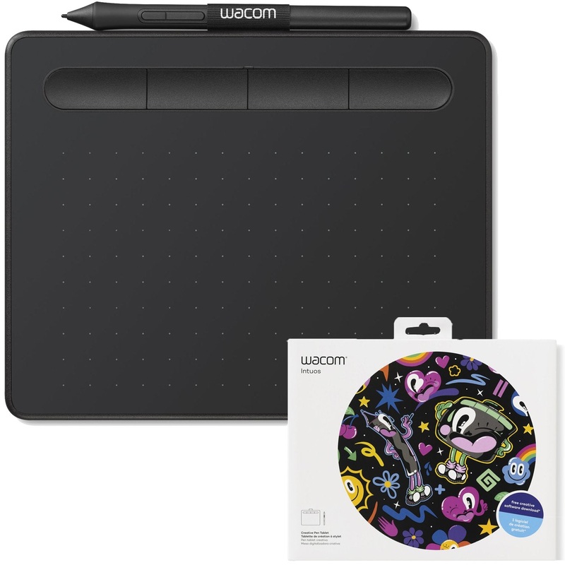 Wacom Intuos Creative Pen Tablet - Small, Black