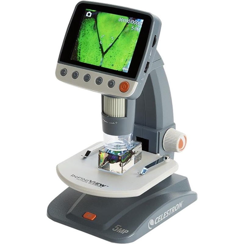 Celestron Infiniview LCD Digital Microscope, Black (44360)