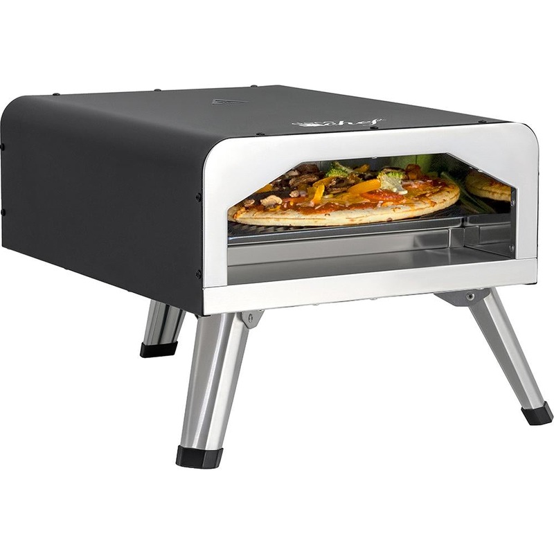 Deco Chef 13-inch Electric Pizza Oven w/ 12-in 2-in-1 Pizza Stone and Grill