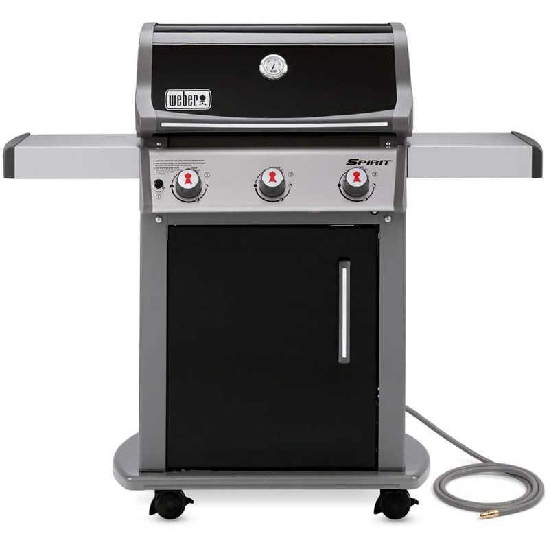 Weber Spirit E-310 3-Burner Natural Gas Grill - Black