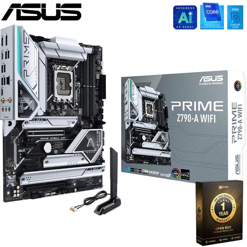 Asus 6E LGA 1700 ATX AI Gaming Motherboard Open Box with 1 Year Warranty