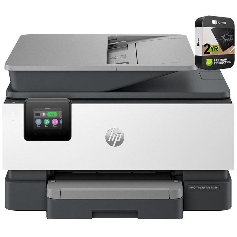 Hewlett Packard OfficeJet 9125e All-in-One Color Printer Renewed + 2 Yr Warranty