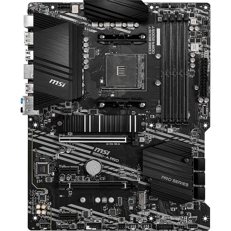 MSI B550-A PRO Series ATX AM4 Desktop Computer CPU Motherboard - B550APRO - Open Box
