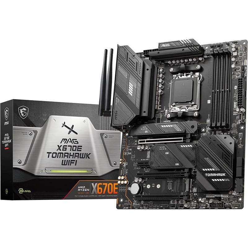 MSI MAG X670E Tomahawk Wi-Fi Gaming Motherboard - X670ETMAHAWIFI