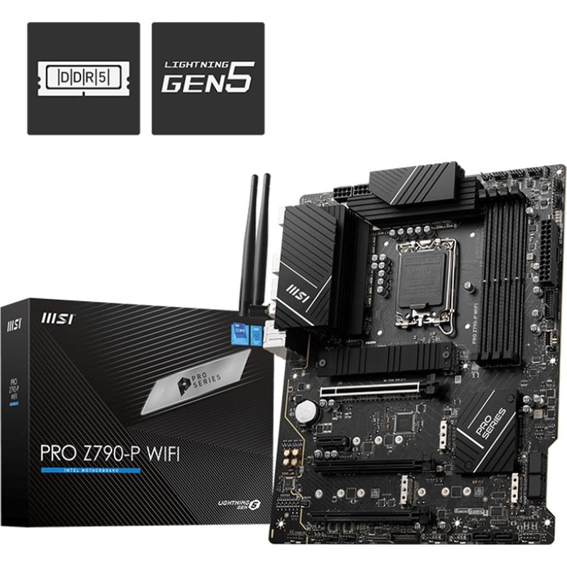 MSI PRO Z790-P Wi-Fi ProSeries Motherboard - PROZ790PWIFI