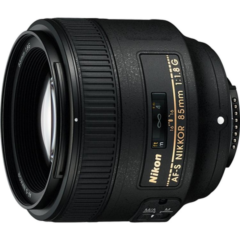 Nikon AF FX Full Frame NIKKOR 85mm f/1.8G Fixed Lens with Auto Focus