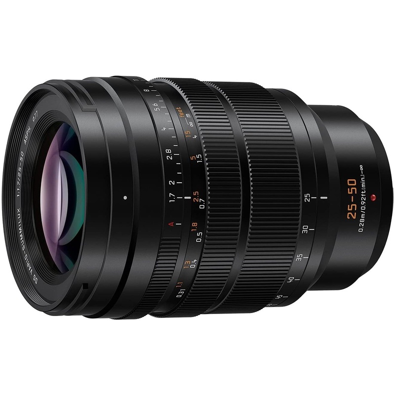 Panasonic 25-50mm F1.7 LUMIX Leica DG Vario-SUMMILUX Micro Four Thirds Camera Lens H-X2550