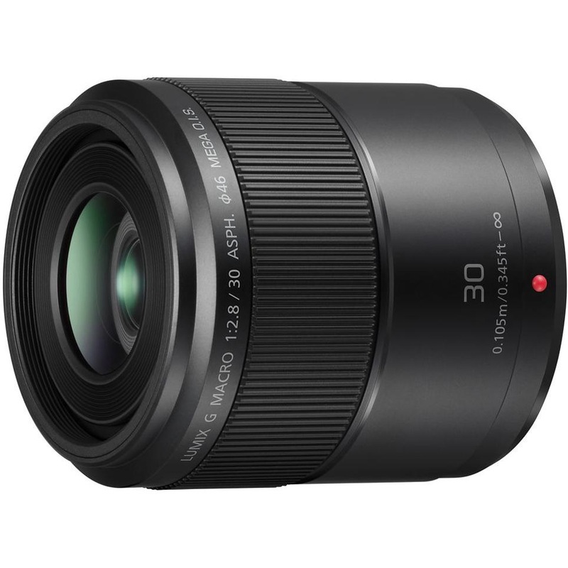 Panasonic LUMIX G MACRO 30mm / F2.8 ASPH. Lens with MEGA O.I.S. - H-HS030