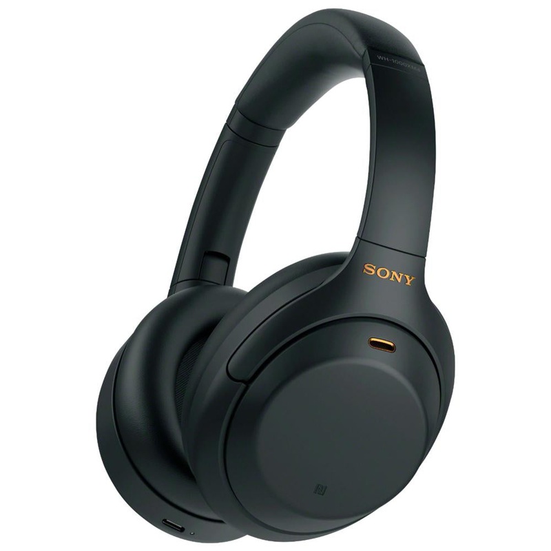 Sony WH1000XM4/B Premium Noise Cancelling Wireless Over-Ear Headphones - Refurbished