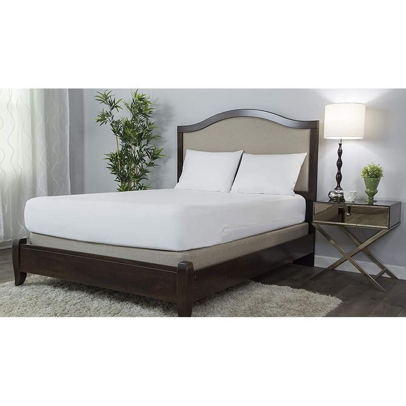 Protect-A-Bed AllerZip Smooth Waterproof Mattress Protector, King 13" - BOM1713-A