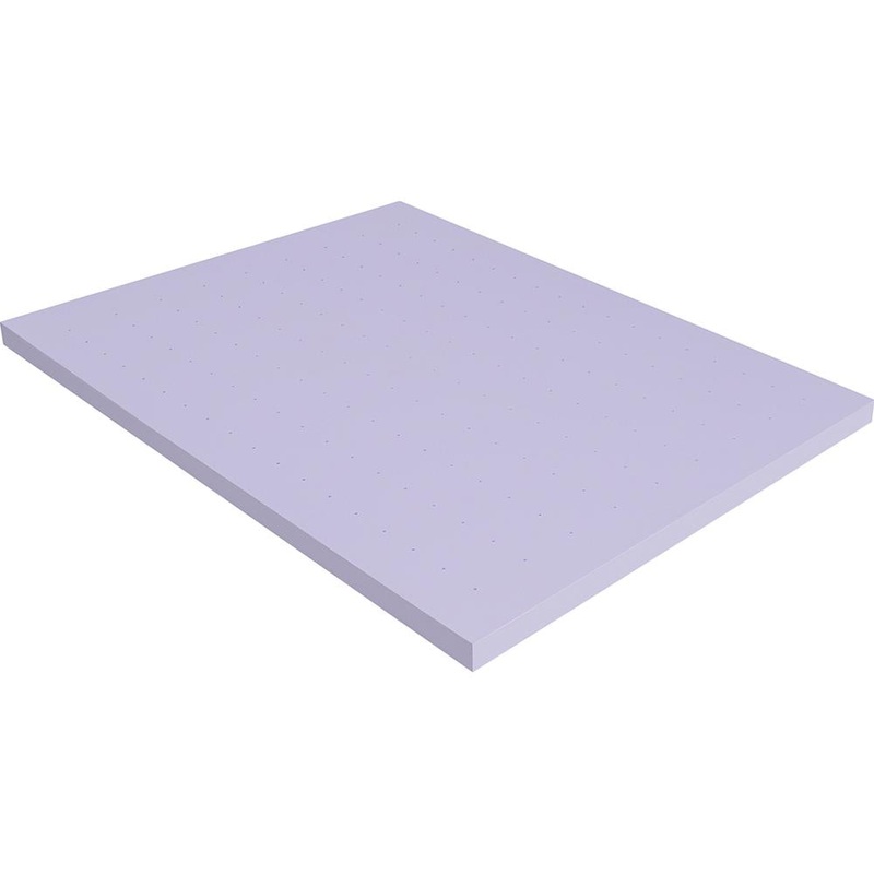 Deco Home 3-inch Ventilated Full Memory Foam Mattress Topper - MTFUL02 - Open Box