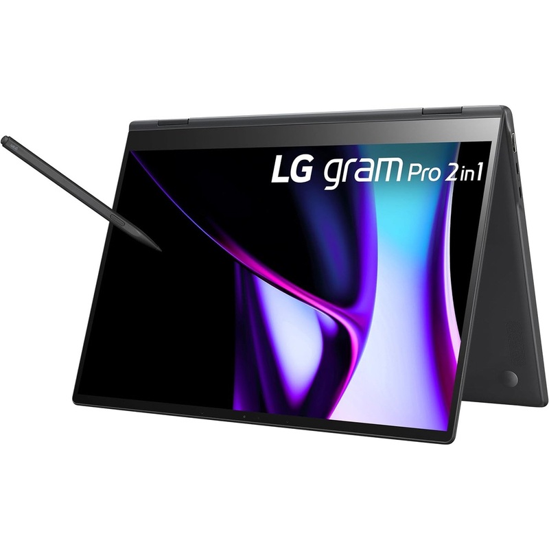LG gram 16", Intel Evo Edition 16GB /512GB 2-in-1 Touch Laptop. Black