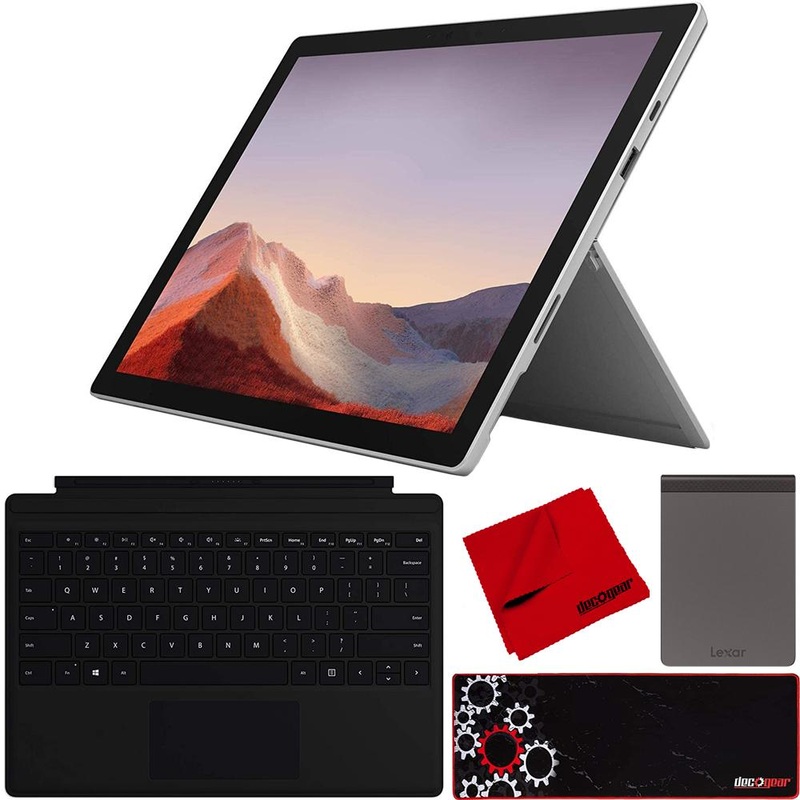 Microsoft Surface Pro 7 12.3" i7 16GB/256GB VNX-00001+ Type Cover +Lexar 512GB SSD Bundle