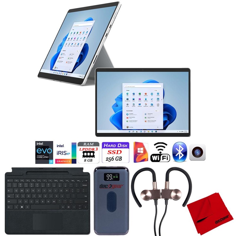 Microsoft Surface Pro 8 13" Touch Intel i5-1135G7 8GB/256GB + Type Cover Keyboard Bundle
