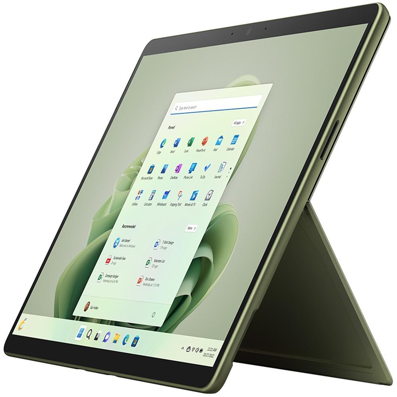 Microsoft Surface Pro 9 13" Touch Tablet, Intel i7, 16GB/256GB, Forest (QIL-00052)