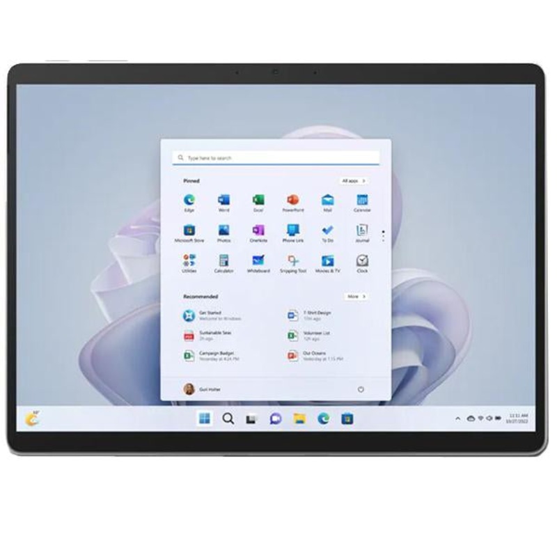 Microsoft Surface Pro 9 with 5G 13" Touch Tablet, Microsoft SQ 3, 16GB/512GB, Platinum