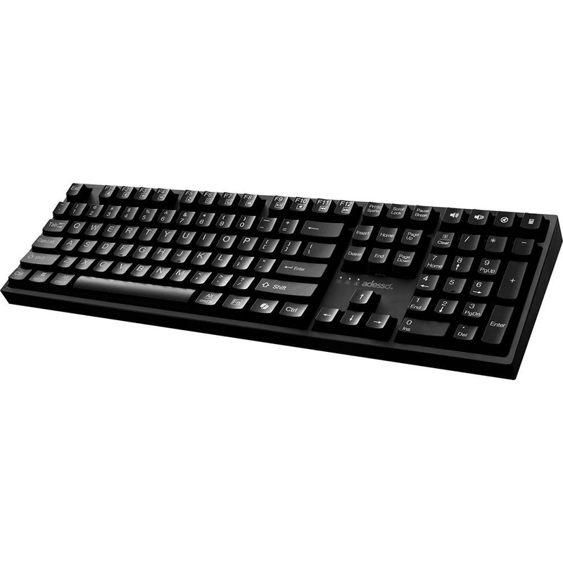 Adesso AKB-670UB EasyTouch 670 Mechanical Keyboard With CoPilot AI Hotkey