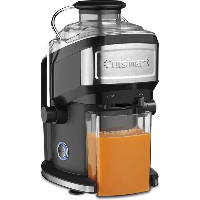 Cuisinart Compact 16 Ounce Juice Extractor, Black, Refurbished