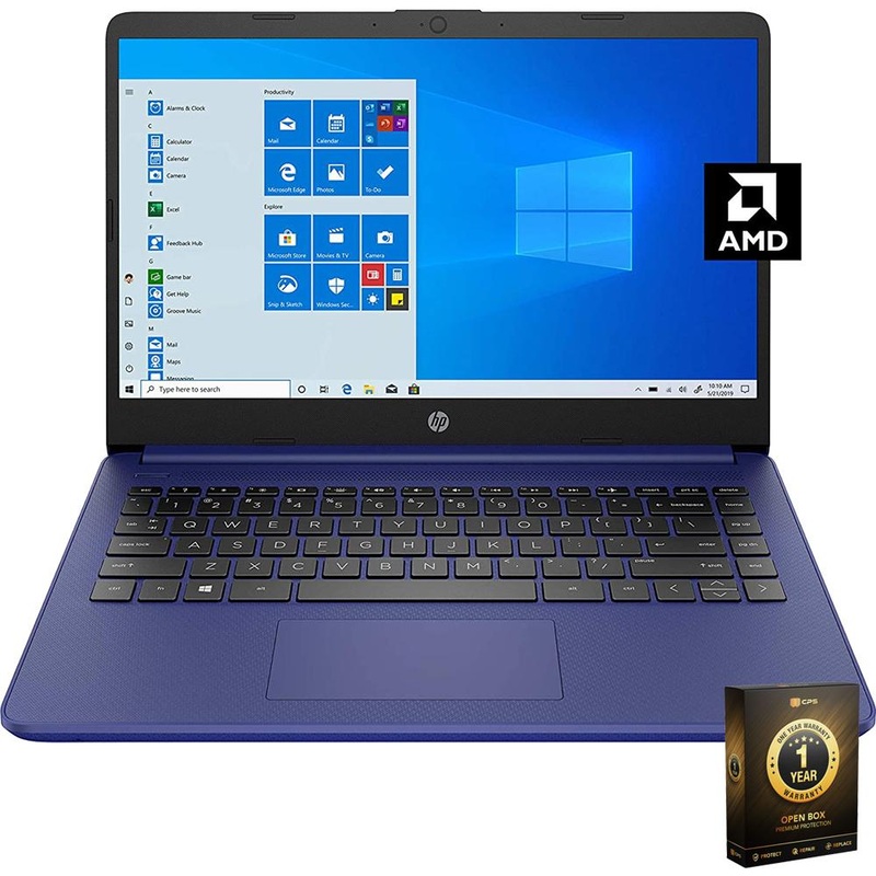 Hewlett Packard 14" HD PC Laptop, AMD 3020e, 4GB RAM/64GB OPEN BOX + 1 Year Warranty Pack