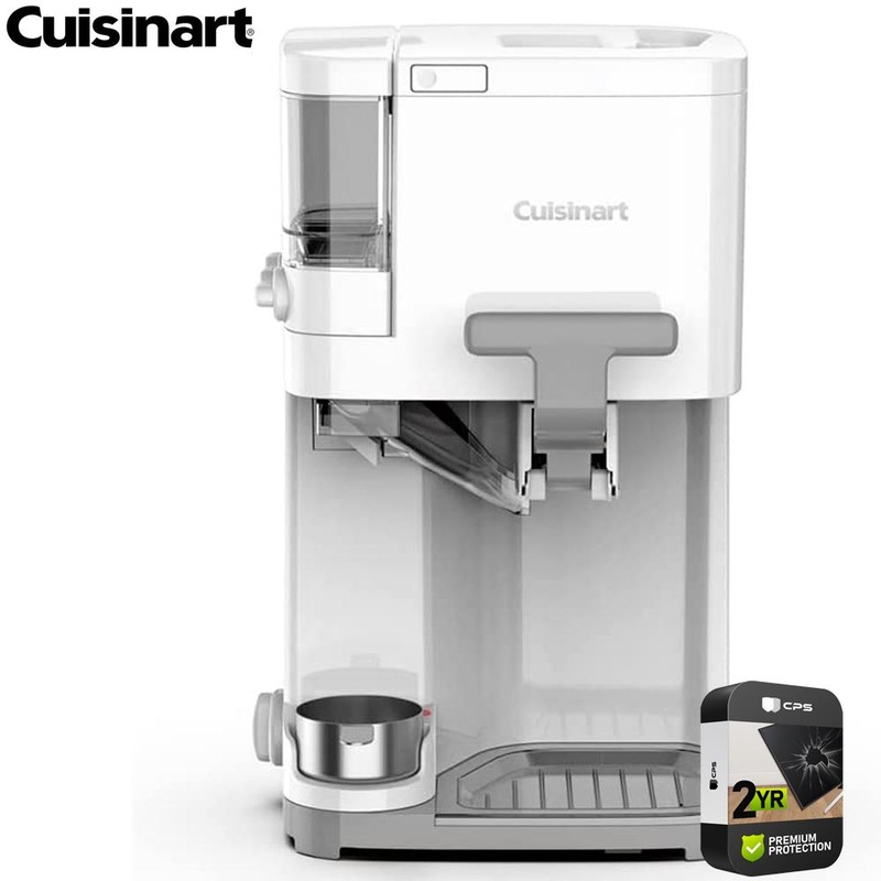 Cuisinart Ice Cream & Slushy Maker with Ice Cream Sundae Kit + 2 Year Warranty