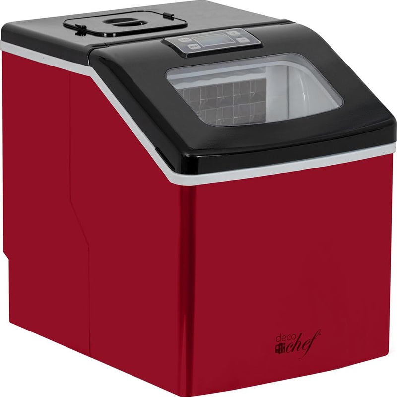 Deco Chef 40 lb/Day Countertop Portable Ice Maker for Home or Office - ICMRED - Open Box