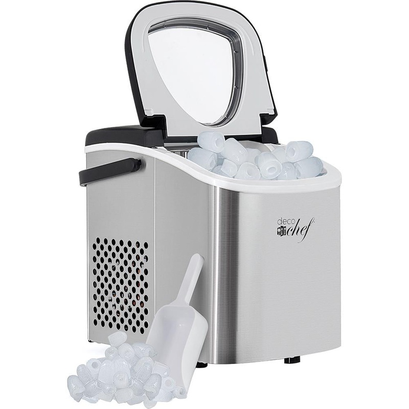 Deco Chef Compact Countertop Ice Maker with 26-lbs Capacity - PIM01STS - Open Box
