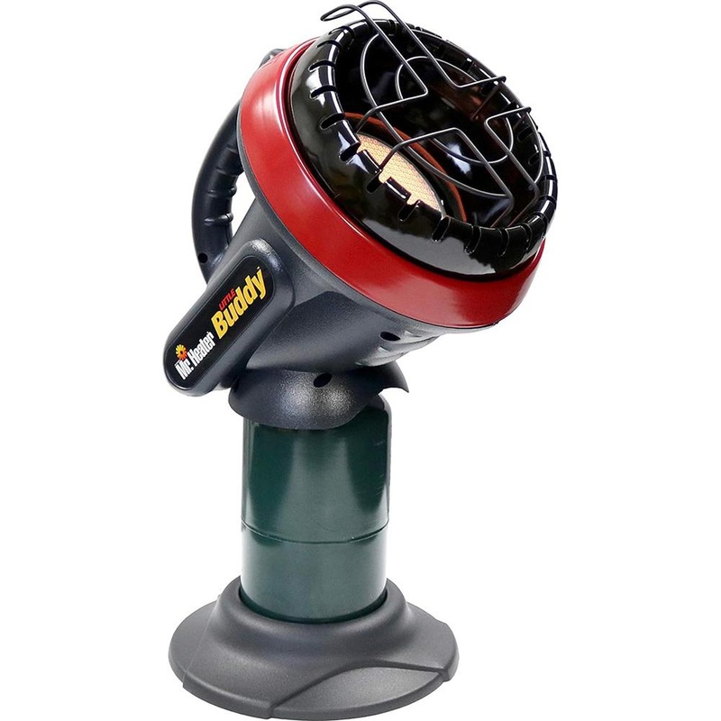 Mr. Heater Little Buddy 3800-BTU Indoor-Safe Propane Heater - MH4B, Refurbished - Open Box