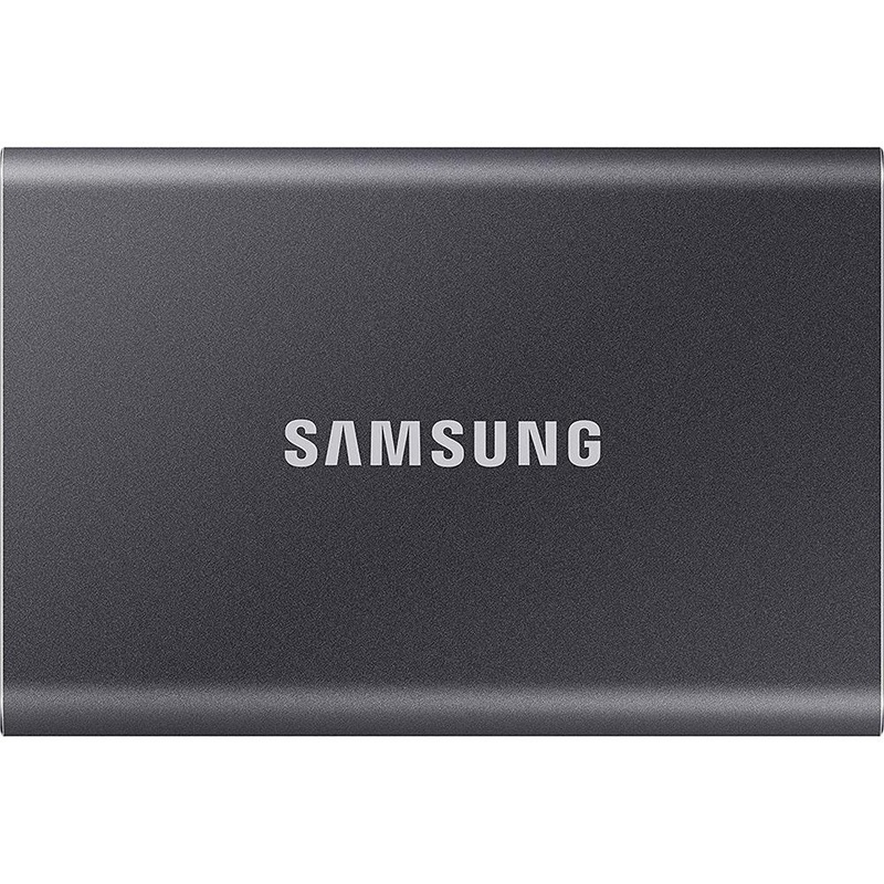 Samsung Portable SSD T7 USB 3.2 2TB; Gray - MU-PC2T0T/AM - Open Box