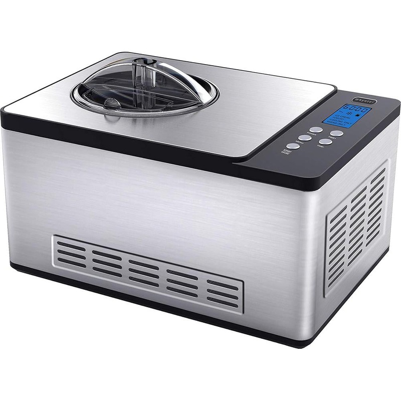 Whynter 2Qt Compressor Ice Cream Maker and Yogurt Incubator - ICM-220SSY - Open Box