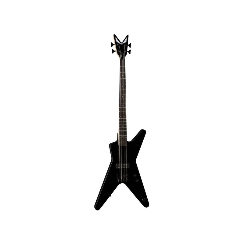 Dean ML Metalman 4-String Electric Bass Guitar with Active EQ Classic Black