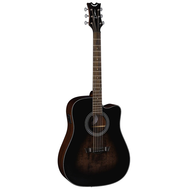 Dean St. Augustine Cutaway Dreadnought A/E Acoustic Electric Guitar, Vintage Burst