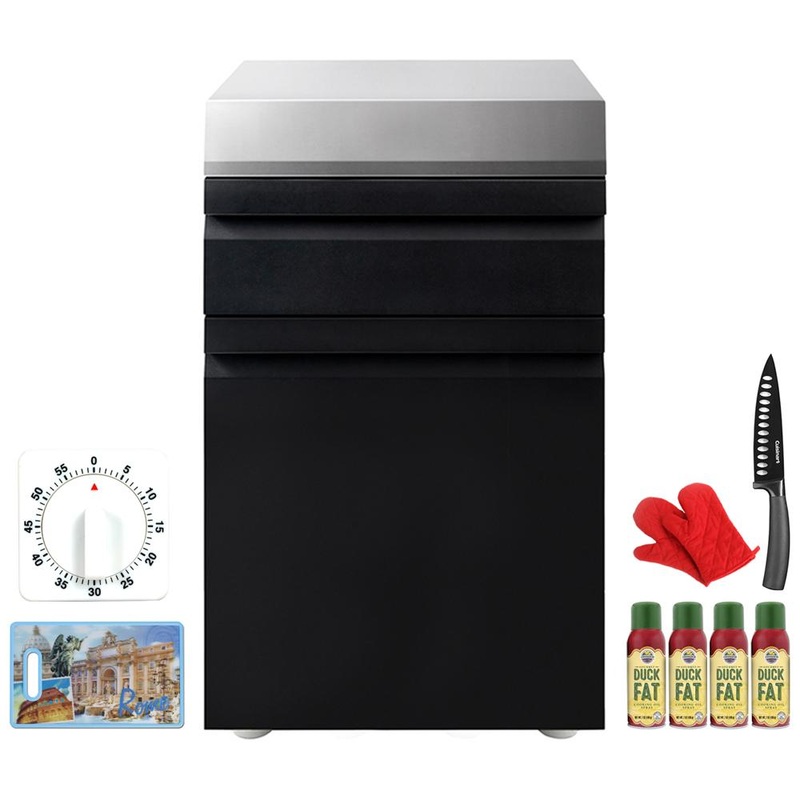 Otto Wilde 490207 Otto Grill Stand w/ Kitchen Accessories Bundle