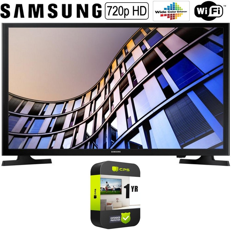Samsung UN32M4500B 32"-Class HD Smart LED TV (2018) w/ Warranty Bundle